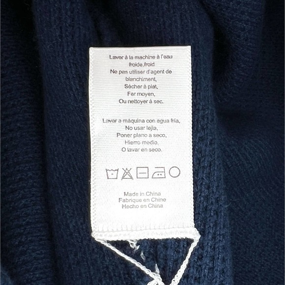 LUNYA Pants Womens Medium Blue Cozy Cotton Silk Jogger Deep Blue Waffle NWOT - Picture 12 of 16